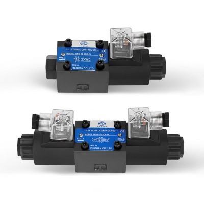 富泉DSG-02系列DC/AC-24V/220V液压电磁阀换向阀 油压方向控制阀图3
