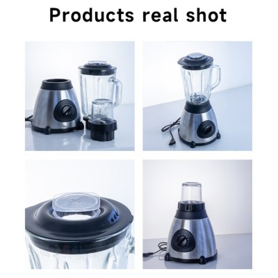 cooking machine料理机双杯养生榨汁机1.5L家用搅拌机豆浆机跨境图3