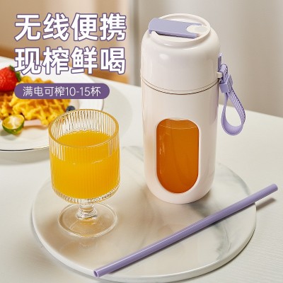 便携式榨汁机 高颜值强劲转速小型迷你果汁杯家用电动榨汁杯图3