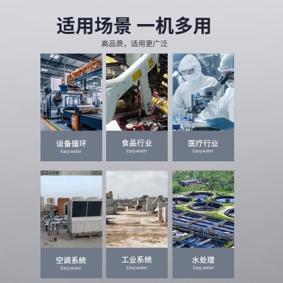 CHM卧式多级离心泵冷热水家用静音高扬程大流量不锈钢多级泵380V图2