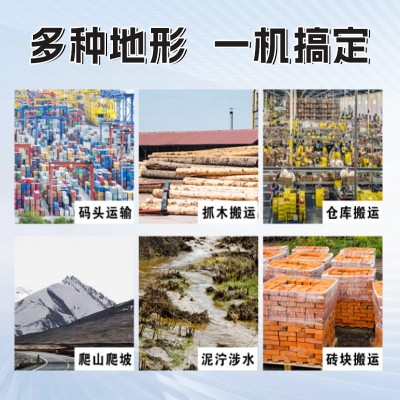 多功能四驱越野叉车3吨5吨液压柴油搬运叉车抱夹升降一体装卸叉车图3