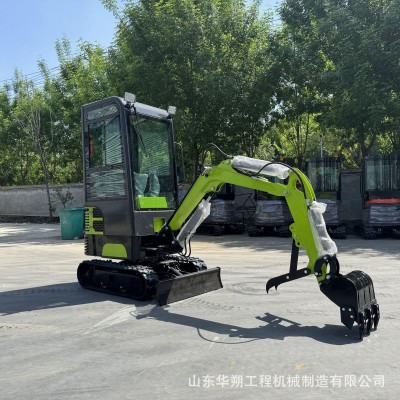 微挖小型挖掘机室内工程多功能勾机家用挖土农用果园微型10小挖机图3