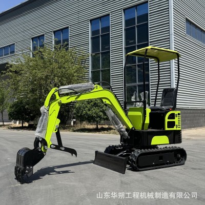 微挖小型挖掘机室内工程多功能勾机家用挖土农用果园微型10小挖机图5