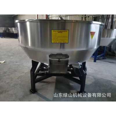 加厚不锈钢饲料拌料机干湿两用混合机500kg大型颗粒粉末塑料搅拌图5