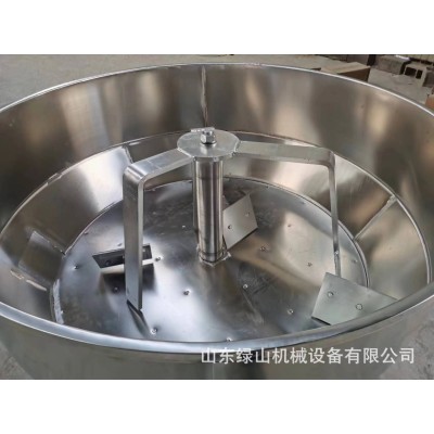 加厚不锈钢饲料拌料机干湿两用混合机500kg大型颗粒粉末塑料搅拌图2