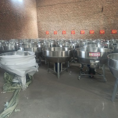 定制多功能加厚不锈钢立式拌料机200kg饲料食品工业颗粒混合机器图2