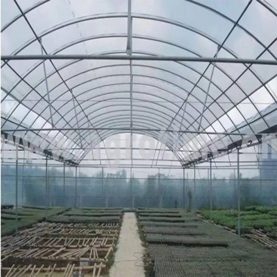花卉大棚蔬菜大棚骨架 连栋薄膜温室大棚钢骨架加工大棚 配件安装图2