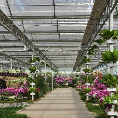 玻璃温室大棚暖棚可种植蔬菜养殖农业观光阳光房智能温室大棚防晒图3
