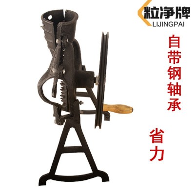 手摇玉米脱粒机家用小型手动剥玉米器手工电动两用外贸出口中东款图3