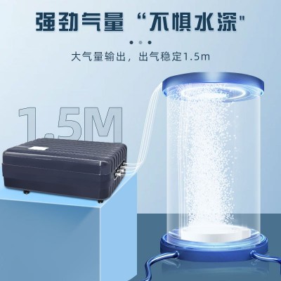 鱼缸氧气泵专用插电款养鱼增氧机小型静音打氧充氧气泵鱼缸增氧泵图3