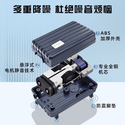 鱼缸氧气泵专用插电款养鱼增氧机小型静音打氧充氧气泵鱼缸增氧泵图4