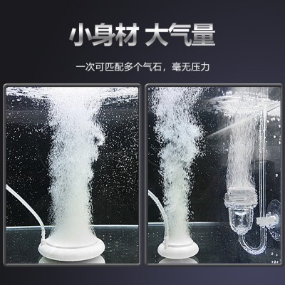单双孔静音氧气泵鱼缸打氧泵增氧泵充氧泵水族箱小型气泵卧室静音图4