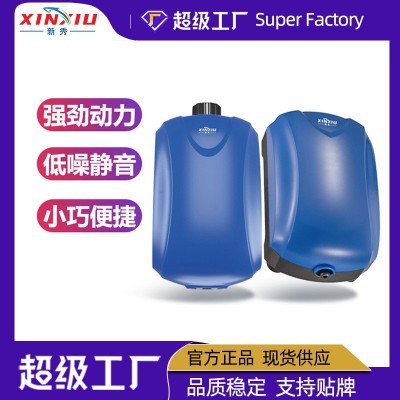 水族箱充氧泵增氧泵鱼缸增氧机静音小型氧气泵双孔气量可调节现货图5
