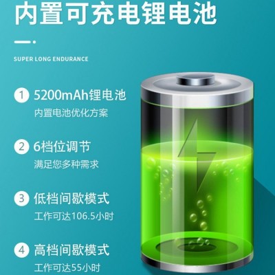 恒酷增氧泵户外长续航钓鱼水族鱼缸超静音充电氧气泵打氧机充气泵图4