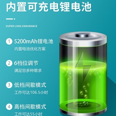 恒酷增氧泵户外钓鱼长续航水族鱼缸充电氧气泵超静音充气泵打氧机图4