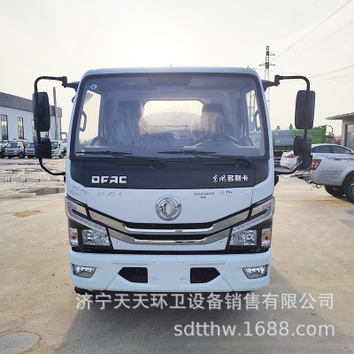 东风多利卡5立方蓝牌洒水车价格 小型洒水车园林绿化工地用洒水车图3