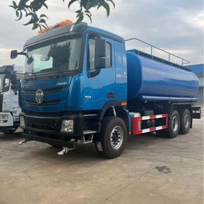 出口墨西哥福田不锈钢运水车 洒水车 饮用水运输车福田康明斯发动图5