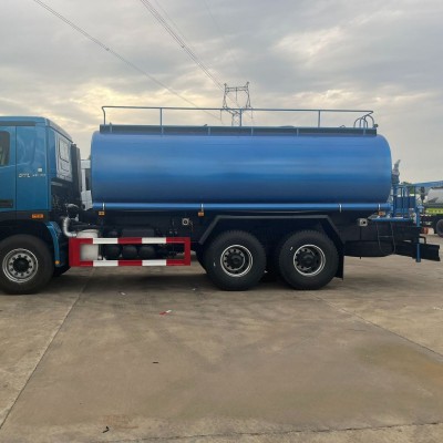 出口墨西哥福田不锈钢运水车 洒水车 饮用水运输车福田康明斯发动图2