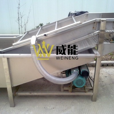 厂家直销大型工业商用菠萝橙子百香果番茄淋水（水浴）式清洗机图2