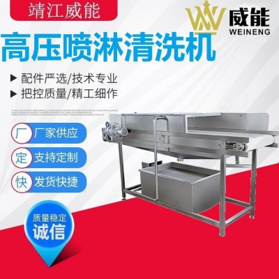 厂家直销大型工业商用菠萝橙子苹果百香果番茄高压喷淋清洗机图4