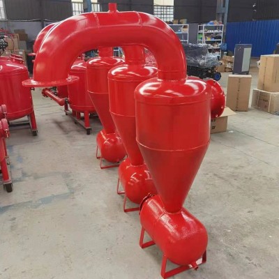 农用滴灌过滤设备农业砂石过滤器 立式钢制组合式网式离心过滤器图2