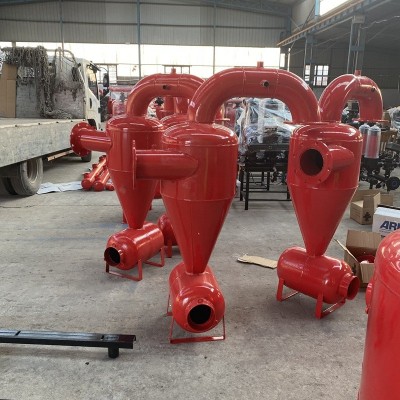 直供农业大棚农田滴灌泥沙过滤器 旋流除砂器一体机离心过滤器图2