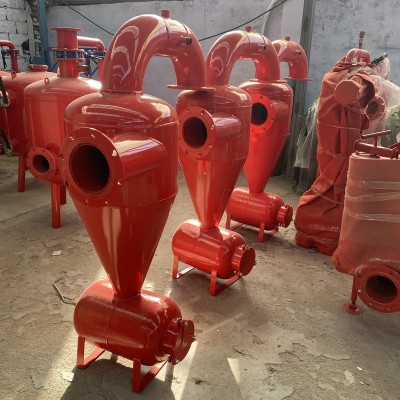 直供农业大棚农田滴灌泥沙过滤器 旋流除砂器一体机离心过滤器图3