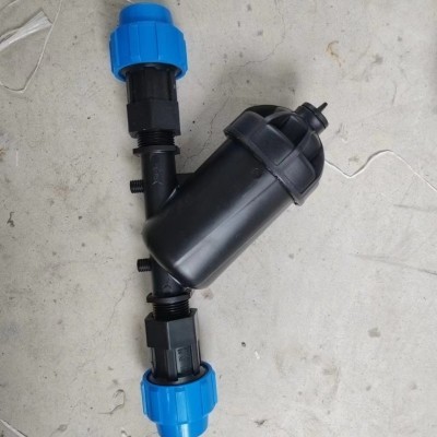 生产定制Y型塑料网式过滤器 过滤性好园林温室灌溉过滤器图2