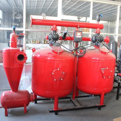 定制砂石过滤器 农田园林农业节水灌溉滴灌喷灌全自动反冲洗过滤图2