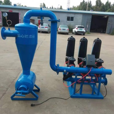 可拆卸7离心过滤器全自动3联叠片过滤器一体化农田灌溉离 心过滤器图4
