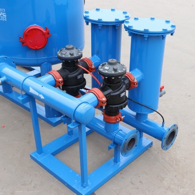全自动反冲洗砂石过滤器农业用砂石过滤器省肥省力 叠片 过滤器图3