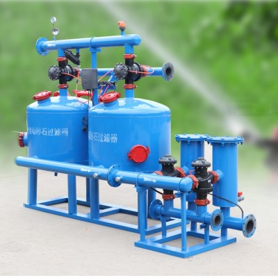 全自动反冲洗砂石过滤器农业用砂石过滤器省肥省力 叠片 过滤器图2
