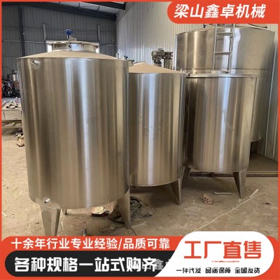 定做304不锈钢储罐 食品级储酒罐储油罐储奶罐各种尺寸不锈钢储罐图5