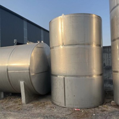 不锈钢储罐 化工压力储存罐发酵酿酒储酒 10立方储油罐储奶罐图5
