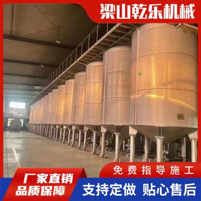 长期供应不锈钢储罐 30立方储奶搅拌罐 压力储存罐不锈钢发酵罐图2