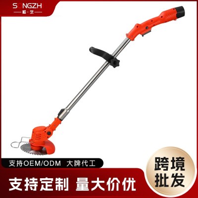 跨境12V锂电割草机便携除草机多功能锂电家用手持锂电打 割草机图5
