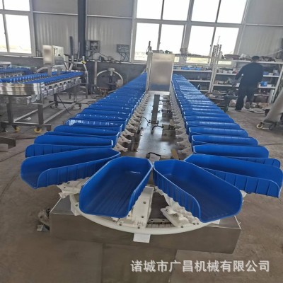 智能选果机全自动称重分拣机水果人参鸡爪分级机料盒式重量分选机图2