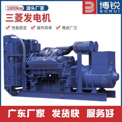 1800kw柴油发电机出租 全新日本三菱发电机原厂直发大型发电机组图5