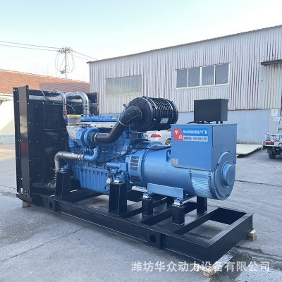 潍柴博杜安系列600kw三相备用电源750kva大功率无刷柴油发电机组图2