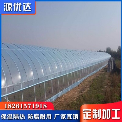 农业种植棚插地大棚热镀锌单体大棚蔬菜温室棚架厂家现货跨境出口图2
