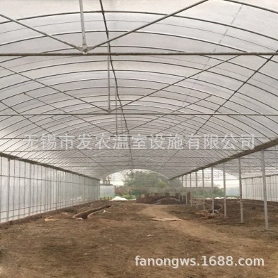 厂家直销连栋温室大棚温室薄膜大棚骨架农业养殖大棚骨架鸡棚图3