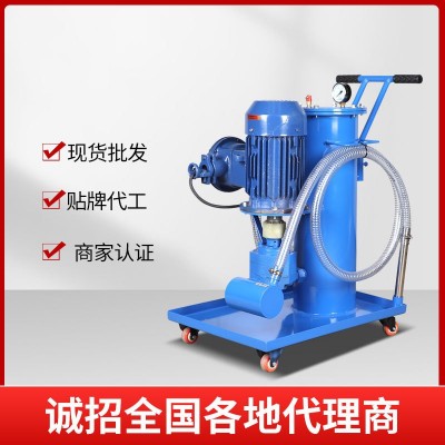 手推式滤油机LUC-100润滑油机油液压油加油机小型精细滤油车图3