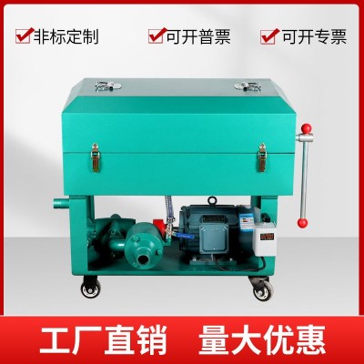 滤油机LY-150液压油润滑油去铁销粉末手推板框式加压滤油机图2