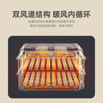 源头厂家孵蛋器小鸡芦丁鸡孵化器小型机器家用全自动智能孵化机图3