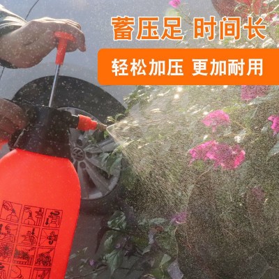 园艺喷壶家用洒水壶园林消毒加厚小型手动喷雾器气压式压力喷水壶图3