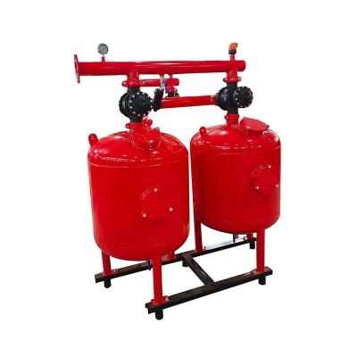定制砂石加碟片自动反冲洗过滤器 灌溉用河水井水碟片砂石过滤器图5
