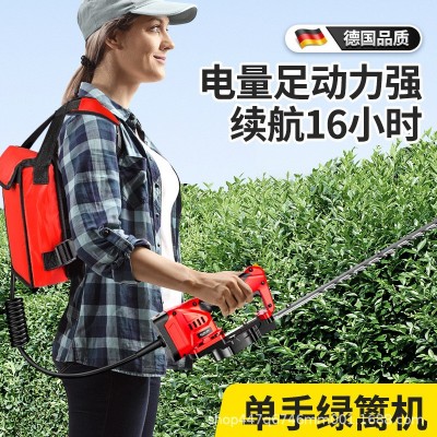 电动绿篱修剪机充电式修花剪刀修枝剪采茶叶绿化花草园林工具神器图4