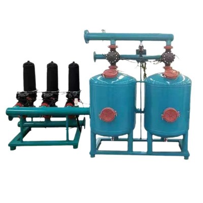 加工定制砂石过滤器 农田果园大棚灌溉全自动反冲洗砂石过滤器图5