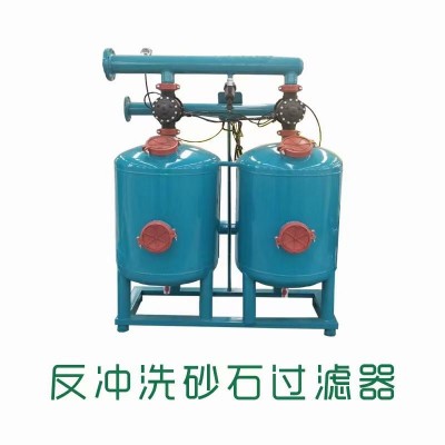工厂直供农业钢制过滤器 农用滴灌喷灌全自动反冲洗砂石过滤器图4