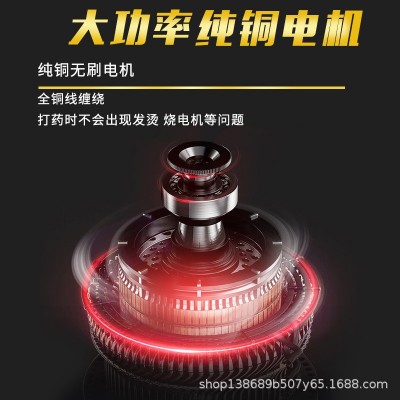 直流电通用型电动打药机高压农用 48V60V72V电动三轮车打药喷雾器图2